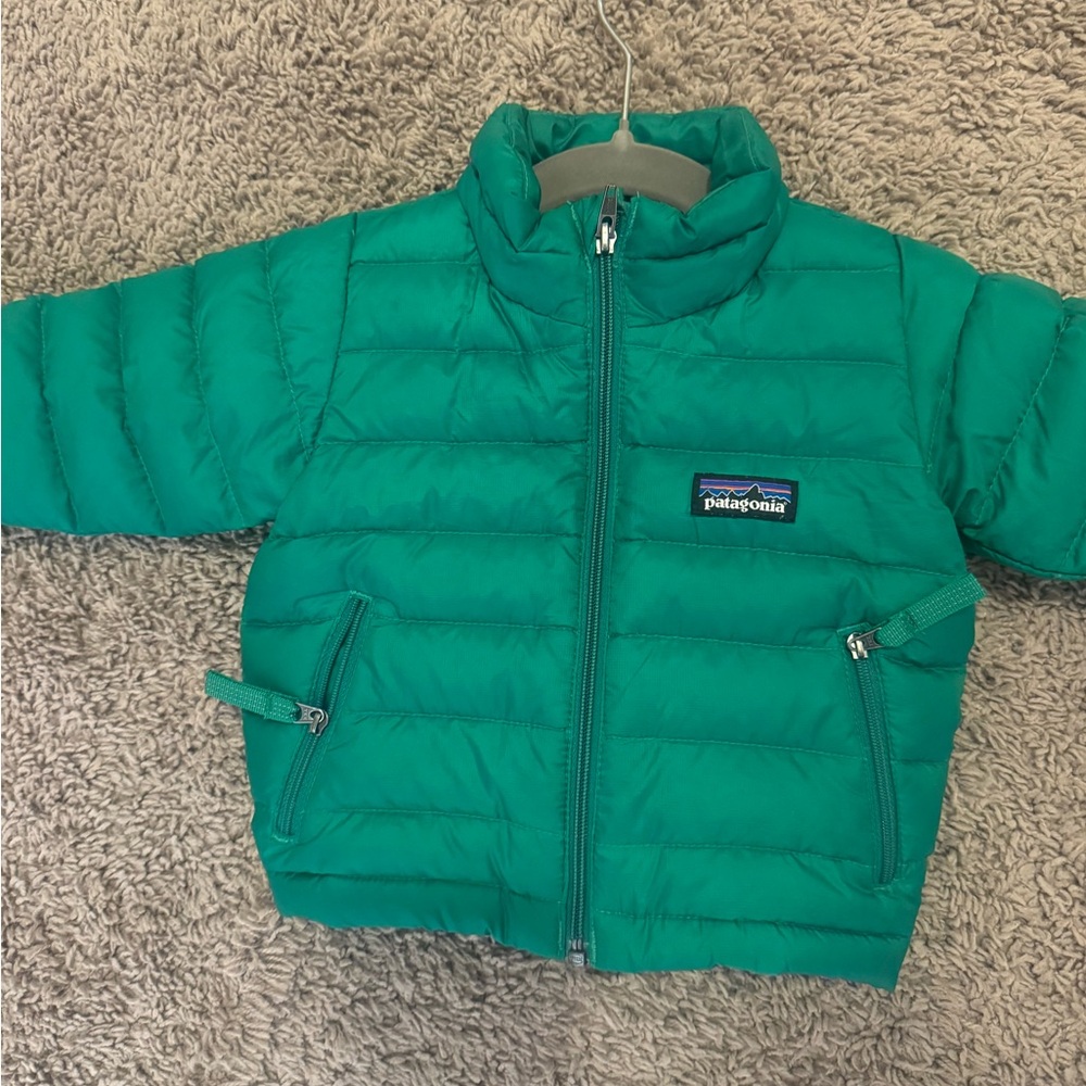 Patagonia Green Puffer Jacket